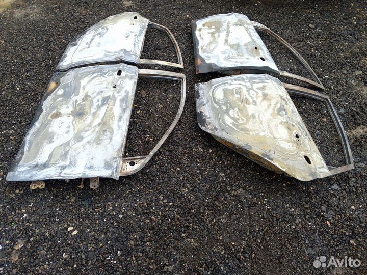 Двери Hyundai Solaris до 2017г седан после пожара