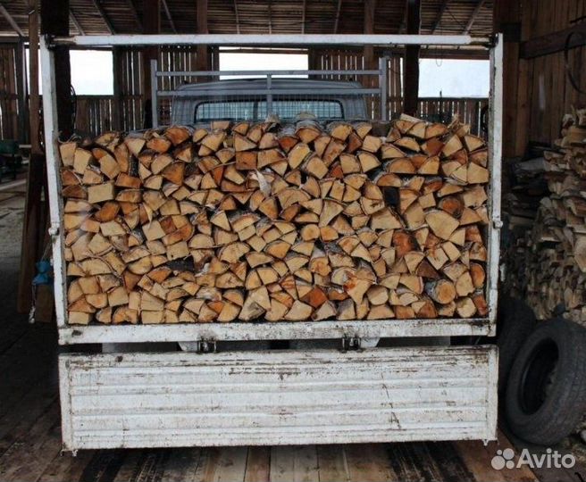 Дрова березовые колотые