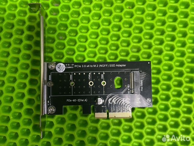 PCI E x4 на SSD M2 переходник