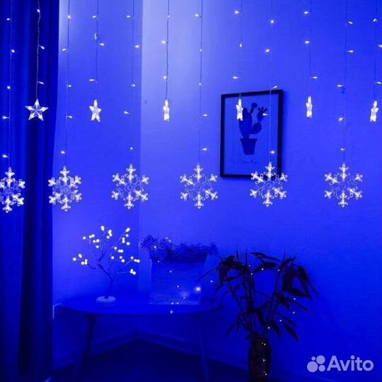 Гирлянда штора оптом