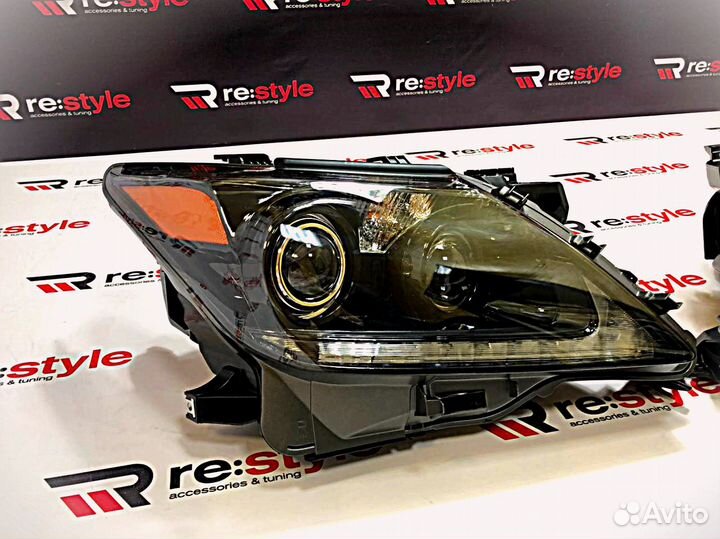 Фары Lexus LX570 12-15г Темные Led Качество