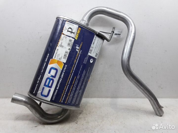 Глушитель Renault Duster 2010