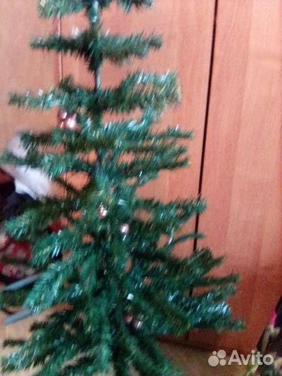 Ель искусственная 1 метр