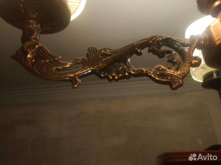 Ссср-бронза люстра