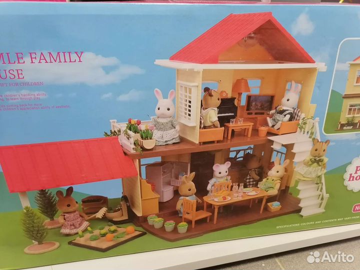 Кукольный домик sylvanian families