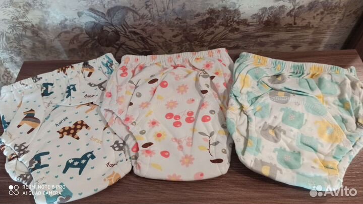 Многоразовые трусики 3 и 6 слойные