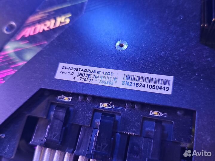 Aorus GeForce RTX 3080Ti 12Гб