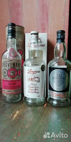 Бутылка из под коньяка, виски, рома