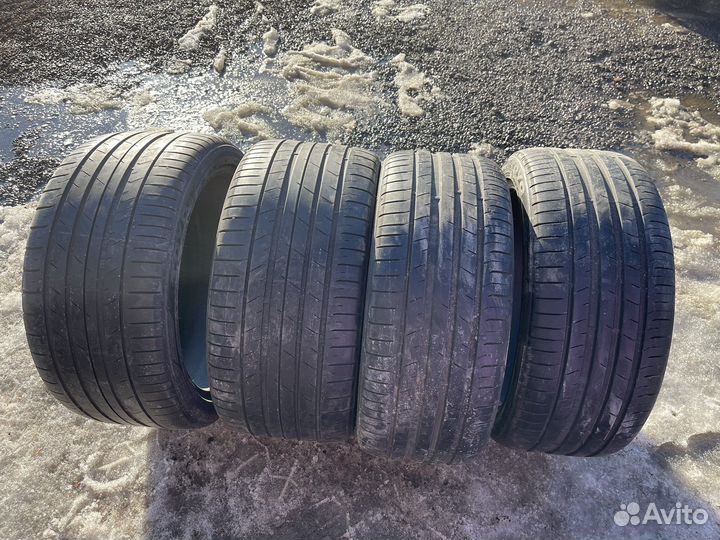 Разноширокие колеса r20 на S class