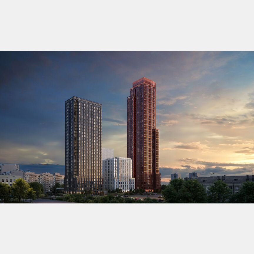 1-к. квартира, 40,5 м², 15/30 эт.