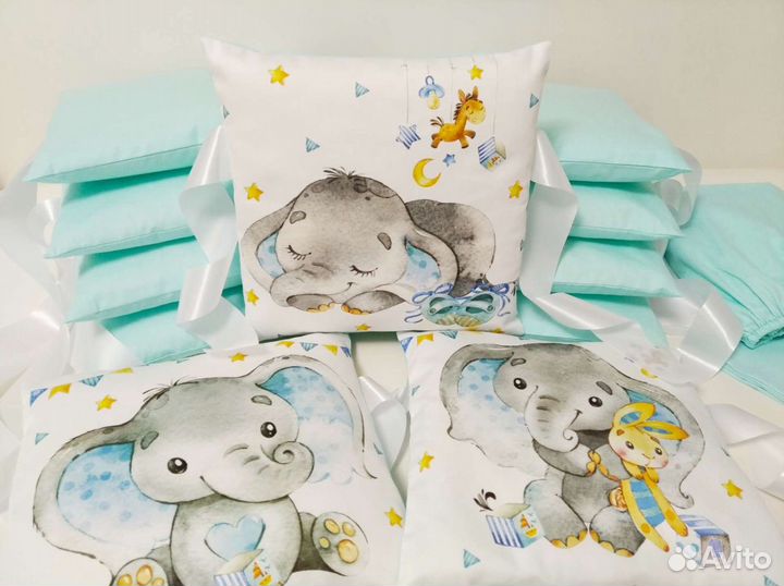 Новые бортики-подушки