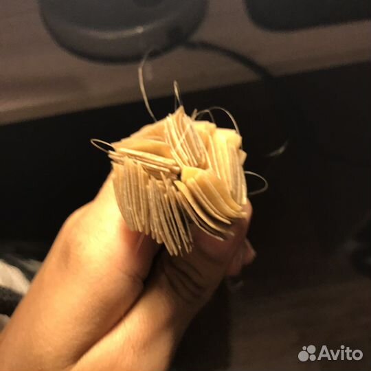 Волосы для наращивания б/у(ношенные 1 раз)