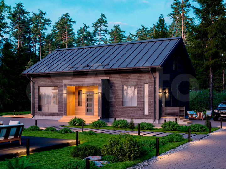 Дом 171 м² на участке 4 сот.