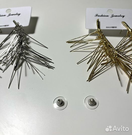 Серьги - иглы