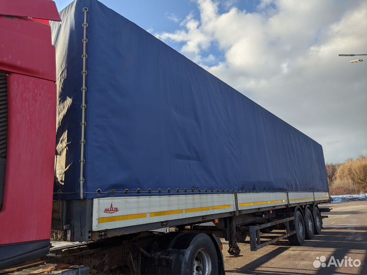 Полуприцеп шторно-бортовой МАЗ 975830-3025-000, 2014