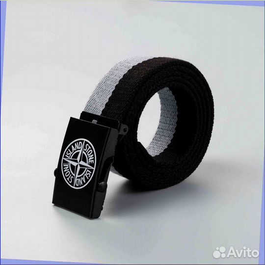 Мужской ремень Stone Island (Лучшее качество)