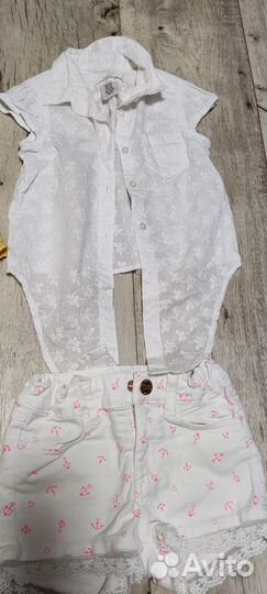 Пакет одежды на девочку 104