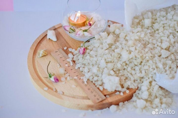 Крымская Морская соль 10 - 20 кг, розовая соль