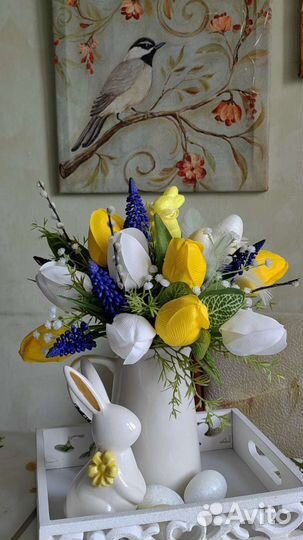 Букет из мыльных цветов