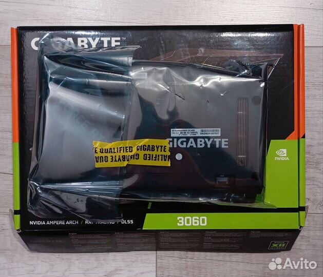 Видеокарта Gigabyte GeForce RTX 3060 8гб