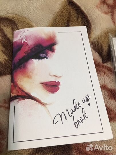 Тетрадь для обучения макияжу