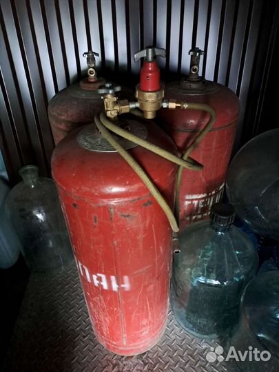 Баллон пропана 5 л, 27л, 50л бу