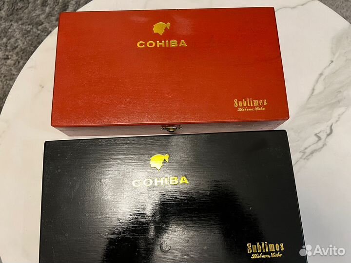 Коробки из под кубинских сигар