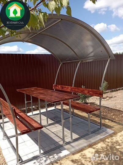 Беседка под ключ