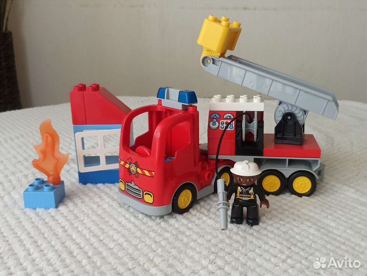 Lego duplo 3 набора с пожарными