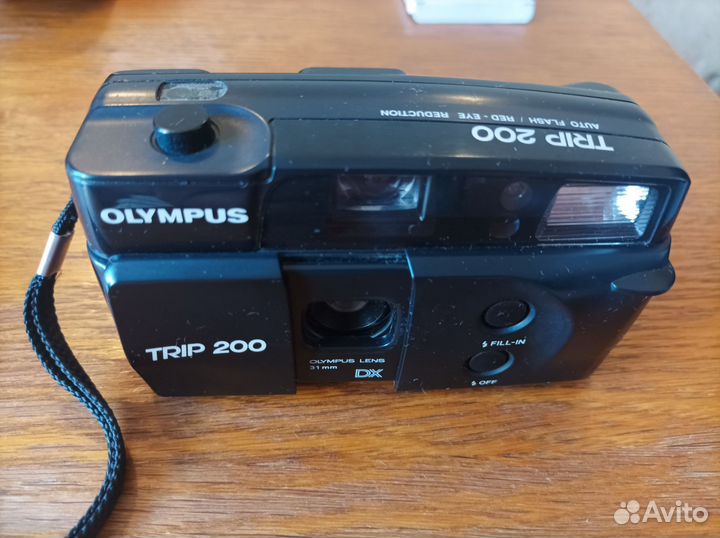 Пленочный фотоаппарат olympus trip 200