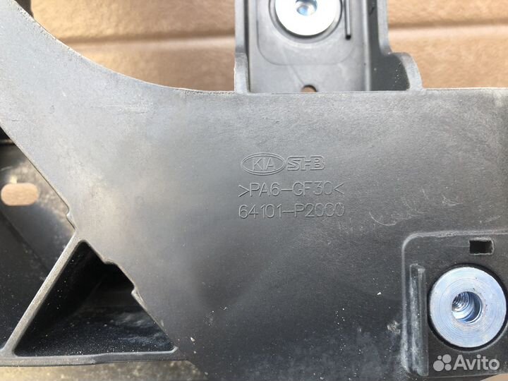 Панель передняя телевизор Kia Sorento 4 c 2020 н.в