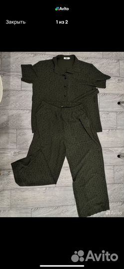 Брючный костюм р.56