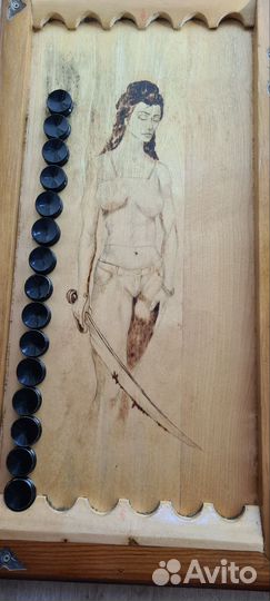 Нарды резные ручной работы