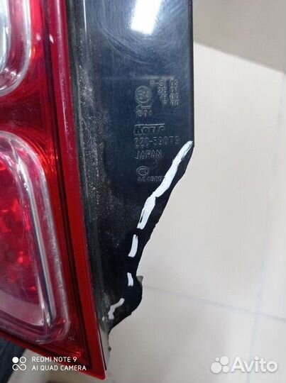 Фонарь задний левый Suzuki Grand Vitara