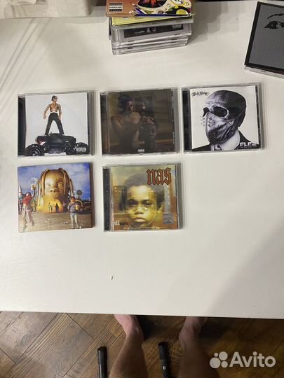 CD диски hip/hop trap rock