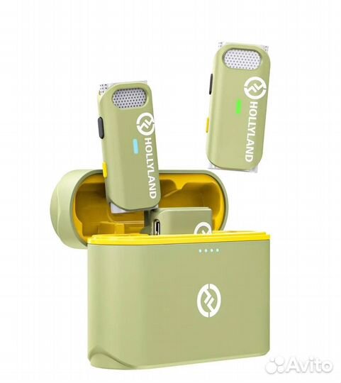 Микрофон петличный Hollyland Lark M1, оливковый