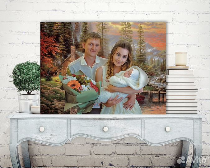 Подарок портреты по фото