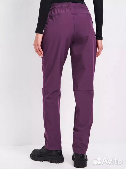 Брюки женские Софтшелл утепленные на флисе 44р 44р