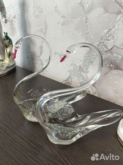 Лебедь стекло СССР