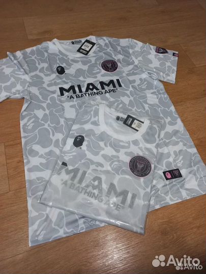 Футболка bape x inter miami