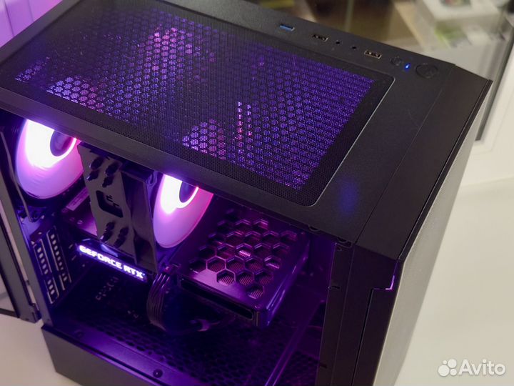 Новый игровой Ryzen 5 5600, RTX 3060 OC, SSD m2
