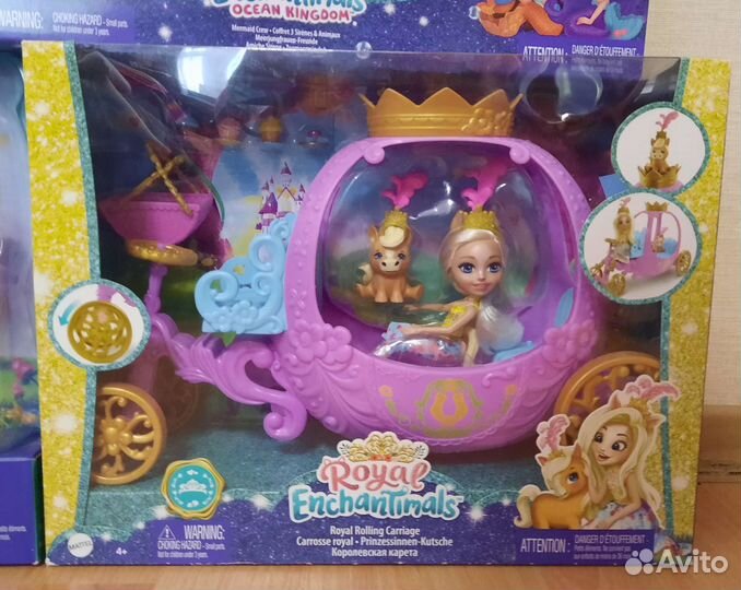 Наборы My Little Pony и enchantimals (новые)