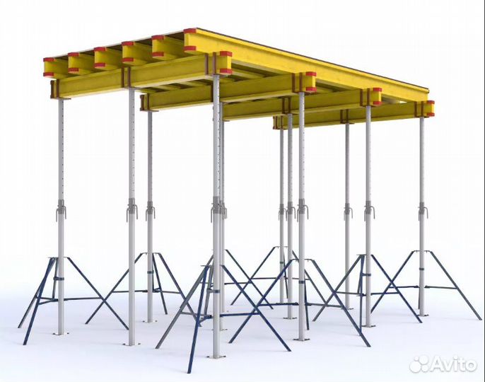 Домкраты раздвижные для опалубки перекрытий