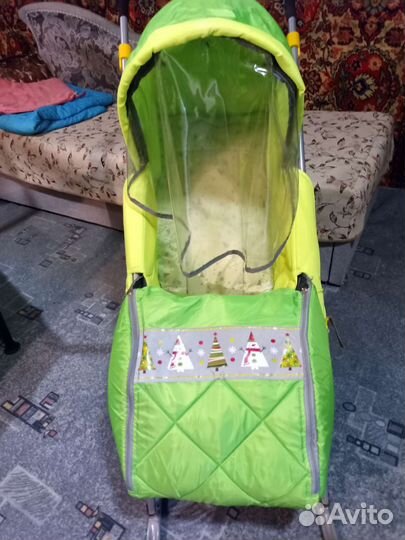 Санки коляска ника