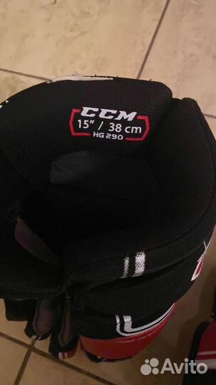 Перчатки хоккейные CCM quicklite 290 SR