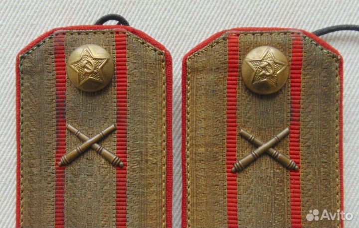 Погоны подполковника артиллерии, вс СССР