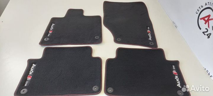 Коврики Audi Q3 8U F3 ворсовые велюровые в салон