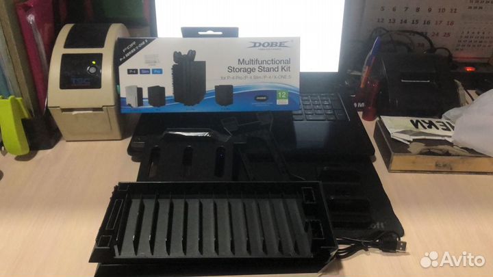 Комплект для хранения дисков PS4 TP4-025