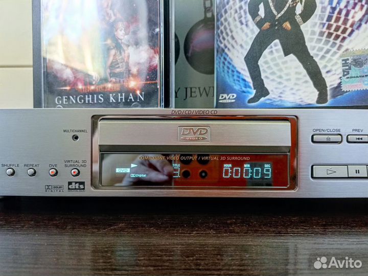 Проигрыватель CD DVD дисков Sony пульт состояние