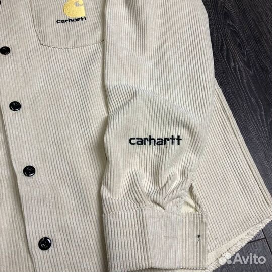 Вельветовая рубашка carhartt